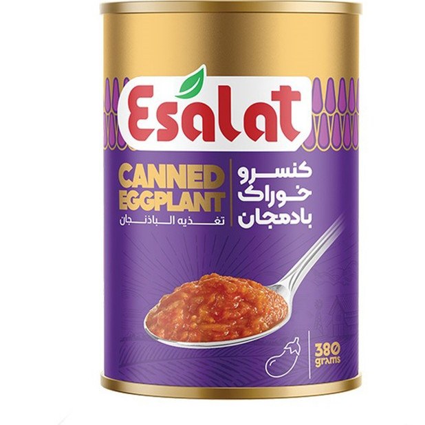 كنسرو خوراك بادمجان 380